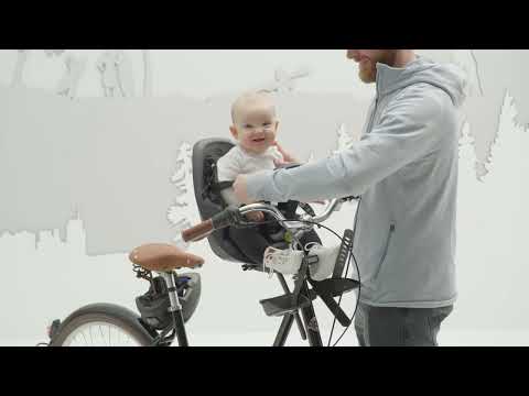 THULE Yepp 2 Mini Fahrradkindersitz Frontmontage Black
