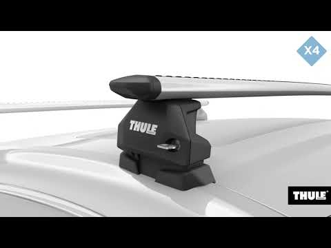 THULE Dachträger Evo WingBar Evo Black 7107 7112 B 7011