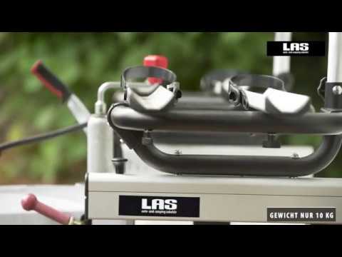 Fahrradträger LAS BC260 Black Deichselträger Alu ausziehbar Eufab 11846 Fahrradträger LAS BC260 Black Deichselträger Alu ausziehbar Eufab 11846