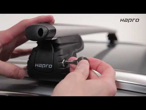 HAPRO Cronos Aero 3 Dachträger Alu Aeroprofil 31112 HAPRO Cronos Aero 3 Dachträger Alu Aeroprofil 31112